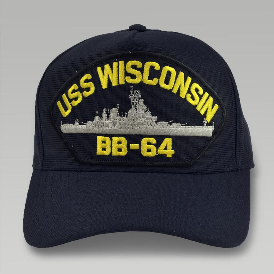NAVY USS WISCONSIN BB64 HAT 2