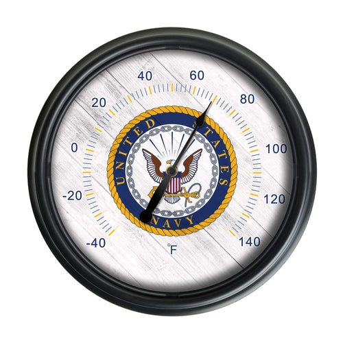 United States Navy Indoor/Outdoor LED Thermometer