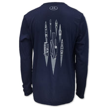 Load image into Gallery viewer, Navy Under Armour Limited Edition Ship Long Sleeve Tee (Navy)