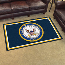 Load image into Gallery viewer, U.S. Navy 4&#39; X 6&#39; Plush Rug (Seal)*