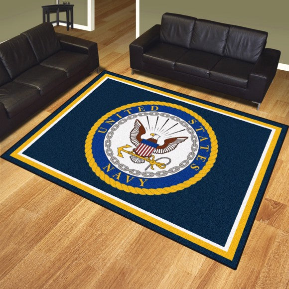 U.S. Navy 8' X 10' Plush Rug (Seal)*