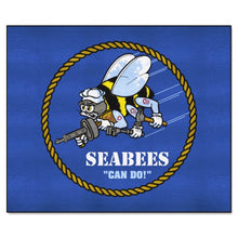 Load image into Gallery viewer, U.S. Navy - SEABEES Tailgater Mat