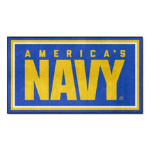 Load image into Gallery viewer, U.S. Navy 3&#39; X 5&#39; Plush Rug (Navy)*