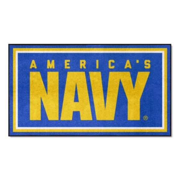 U.S. Navy 3' X 5' Plush Rug (Navy)*