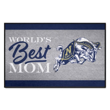 Load image into Gallery viewer, Navy Midshipmen Starter Mat - World&#39;s Best Mom*