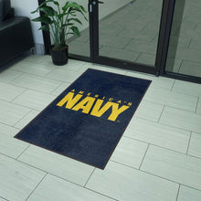 Load image into Gallery viewer, U.S. Navy 3X5 Logo Mat - Portrait*