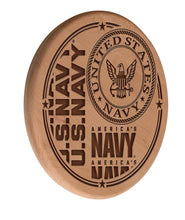 Load image into Gallery viewer, United States Navy Laser Engraved Solid Wood Sign