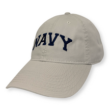 Load image into Gallery viewer, Navy Arch Low Pro Hat (Stone)