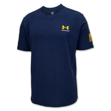 Load image into Gallery viewer, Navy Under Armour Freedom By Sea T-Shirt (Navy)