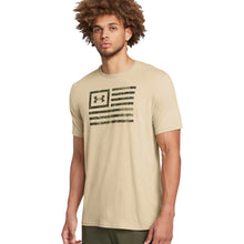 Load image into Gallery viewer, Under Armour Freedom Flag Printed T-Shirt (Sand)