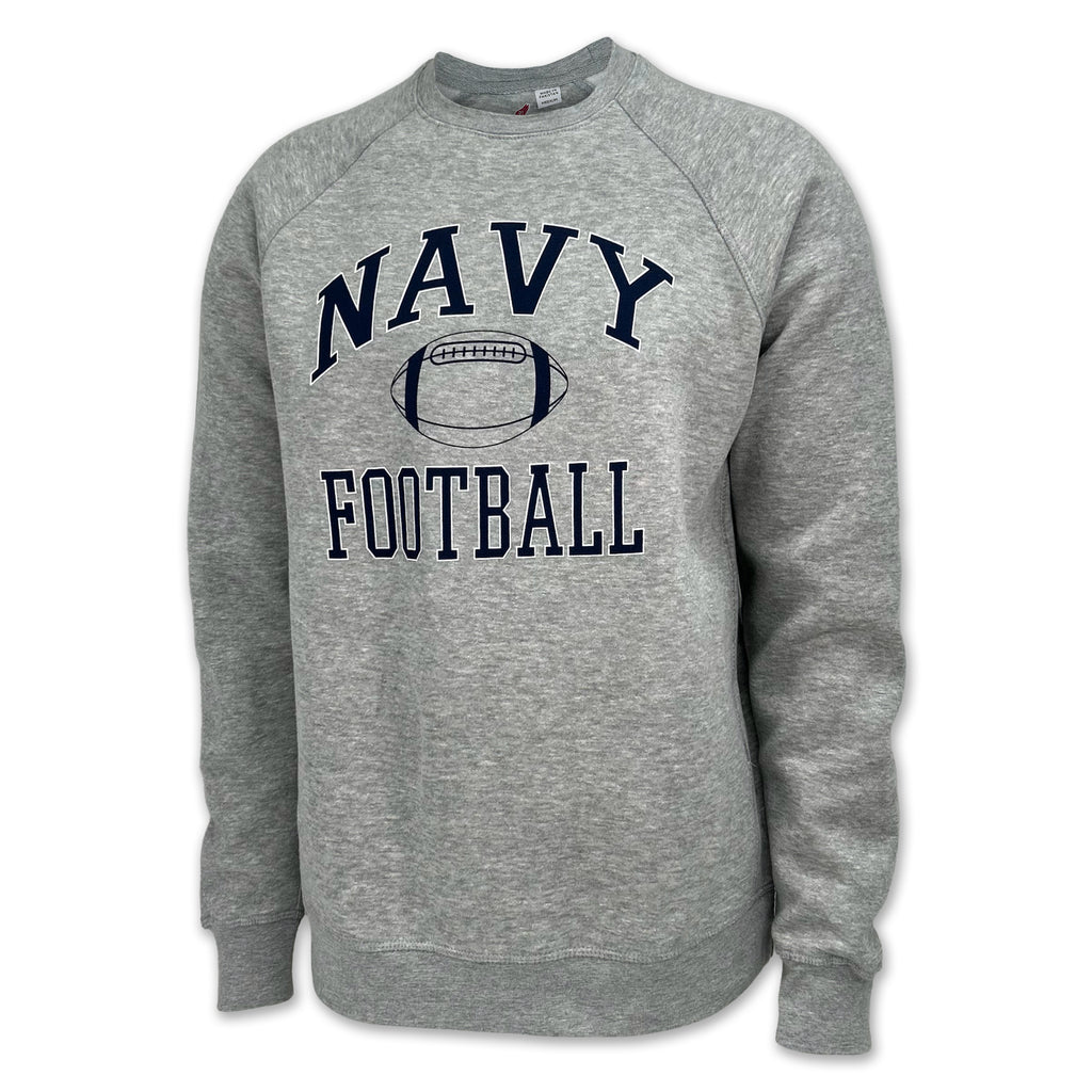 USNA Football Crewneck (Grey)