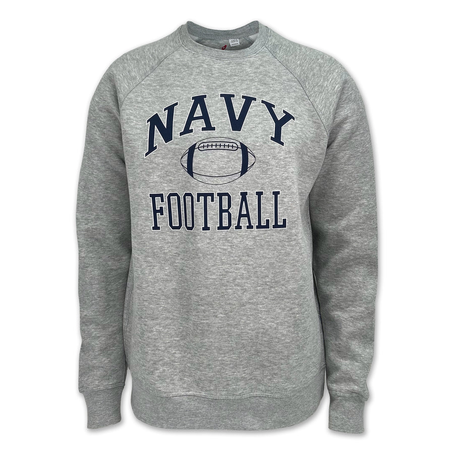 USNA Football Crewneck (Grey)