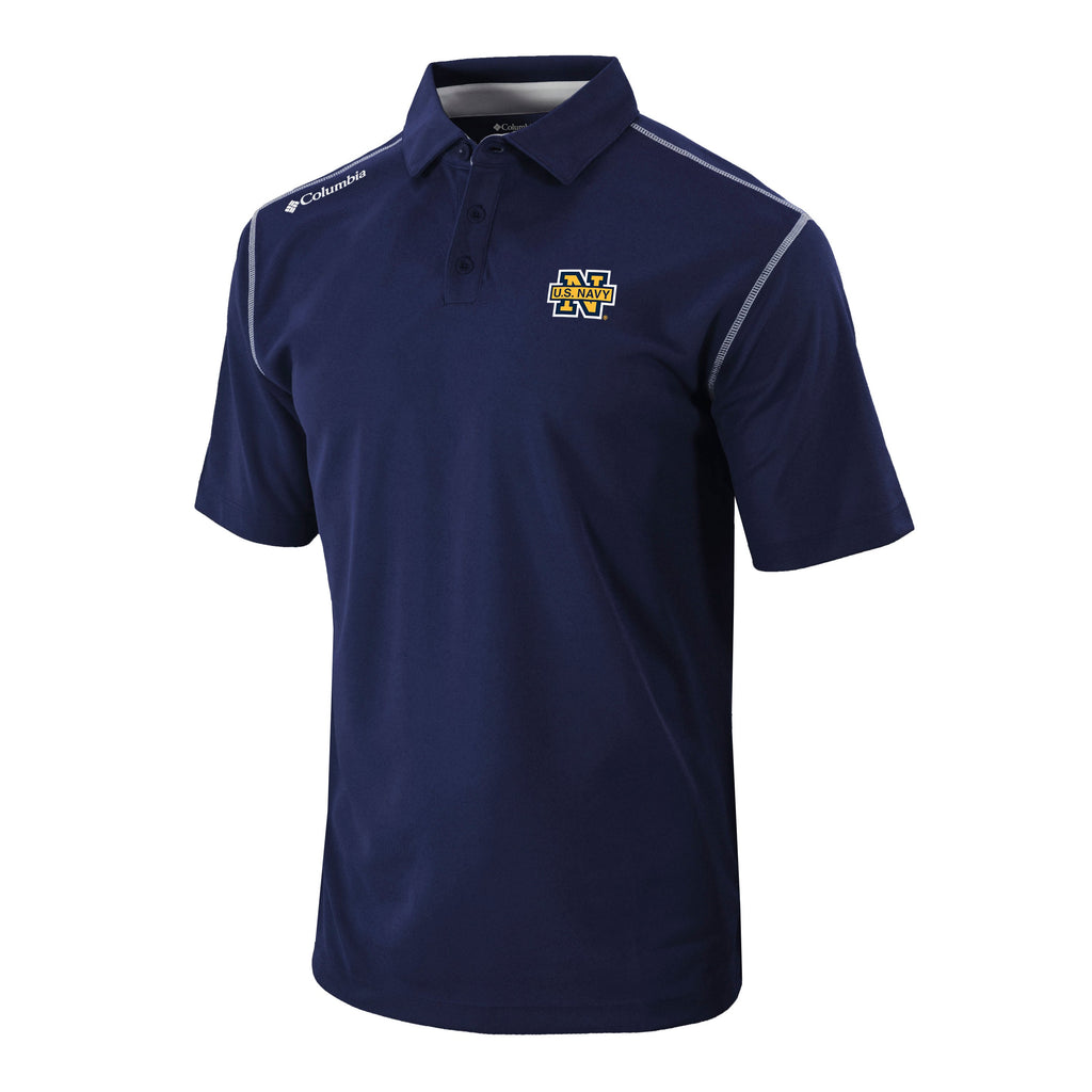 Navy Columbia Shotgun Polo*