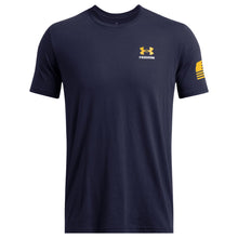 Load image into Gallery viewer, Navy Under Armour Freedom By Sea T-Shirt (Navy)