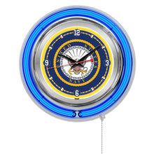 Load image into Gallery viewer, United States Navy 15&quot; Double Neon Wall Clock*