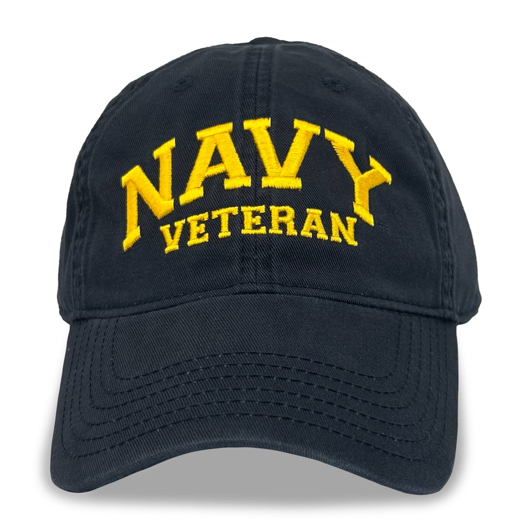 Navy Veteran Twill Hat (Navy)