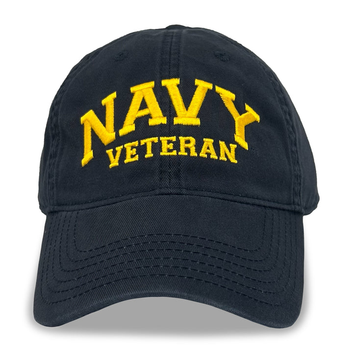 Navy Veteran Twill Hat (Navy)