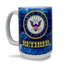 Load image into Gallery viewer, United States Navy Retired Mug
