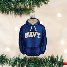 Load image into Gallery viewer, Navy Hoodie Ornament