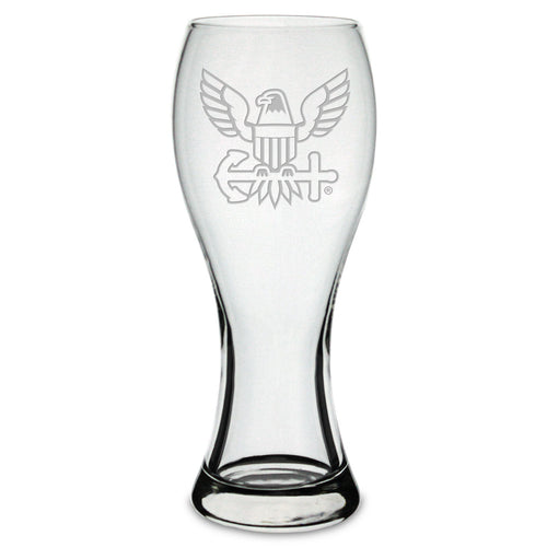 Navy Eagle 23oz Giant Pilsner Glass*