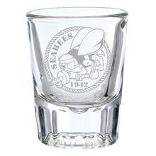 Load image into Gallery viewer, Seabees 2oz Shot Glass*