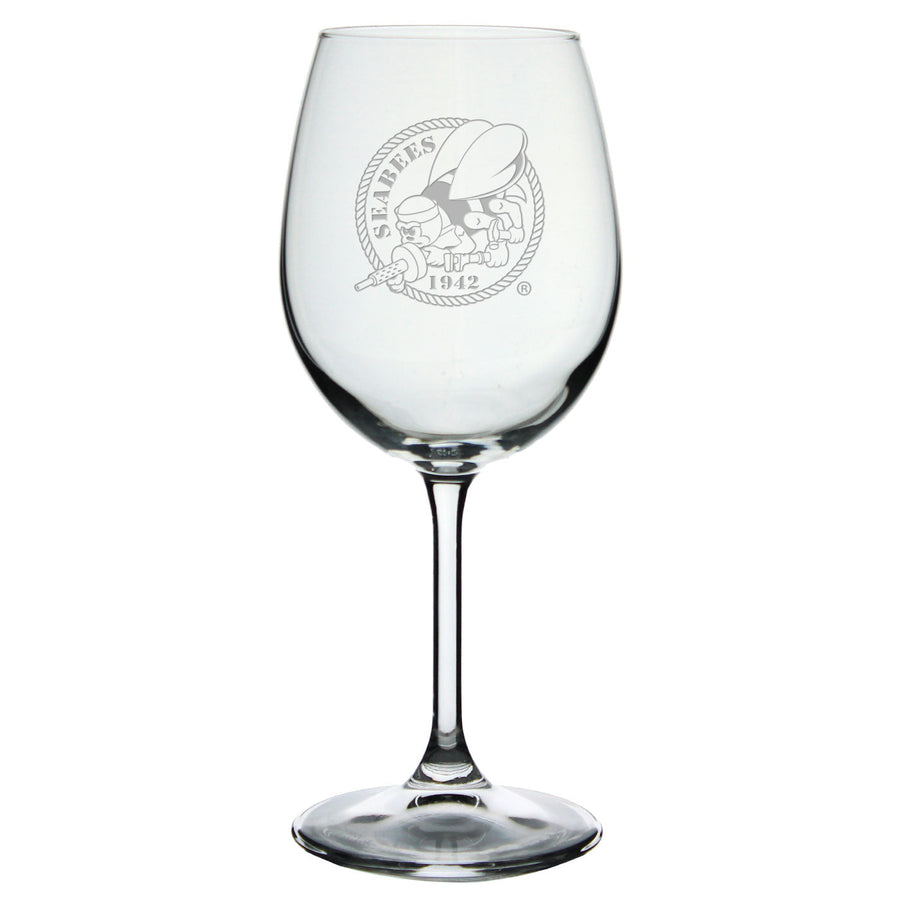 Seabees 16oz Wine Glass*