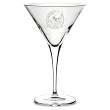 Load image into Gallery viewer, Navy Seabees Luigi Bormioli 10oz Martini Glass*