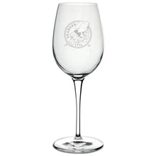 Load image into Gallery viewer, Navy Seabees Luigi Bormioli 12oz White Wine Glass*