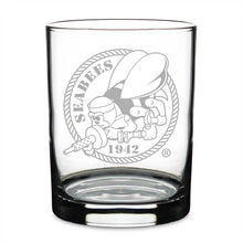 Load image into Gallery viewer, Seabees Double Old Fashion Glass*