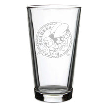 Load image into Gallery viewer, Seabees 16oz Pint Glass*