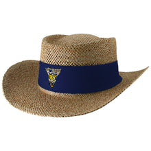 Load image into Gallery viewer, USNA Class of 88 Tournament Straw Hat (Natural)