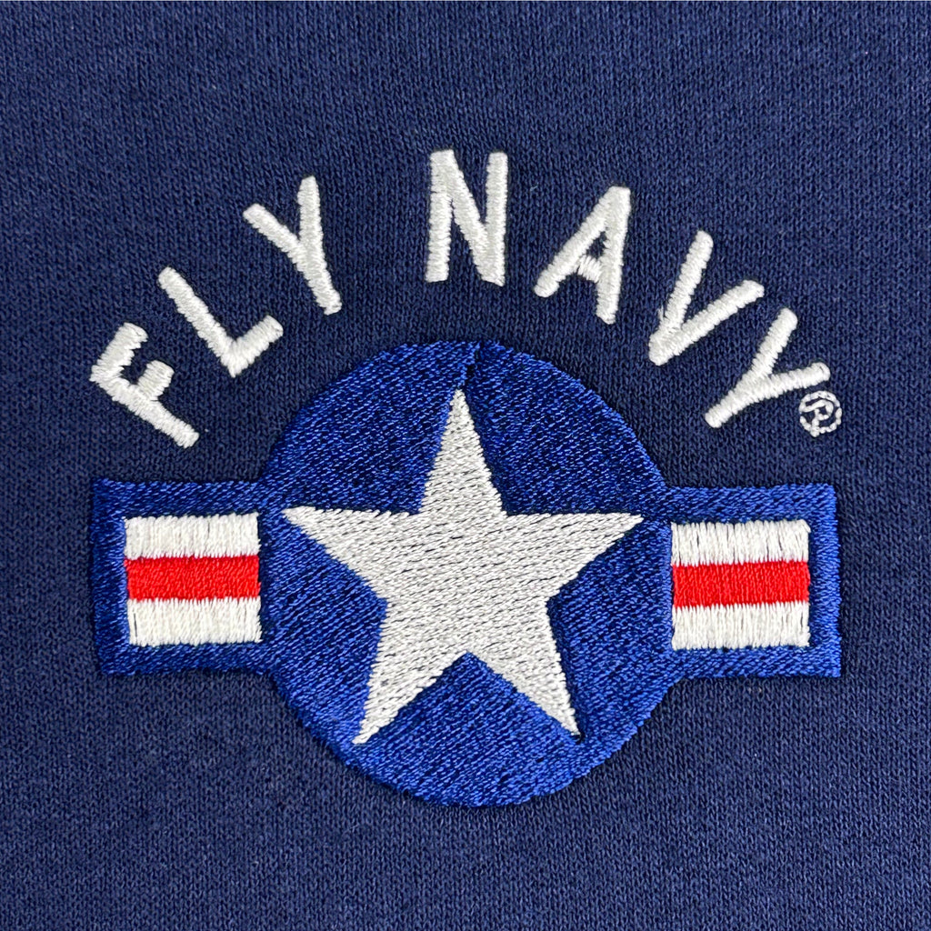 Navy Fly Navy Fleece 1/4 Zip (Navy)