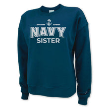 Load image into Gallery viewer, Navy Champion Sister Ladies Crewneck (Blue)