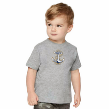 Load image into Gallery viewer, Navy Anchor Toddler T-Shirt