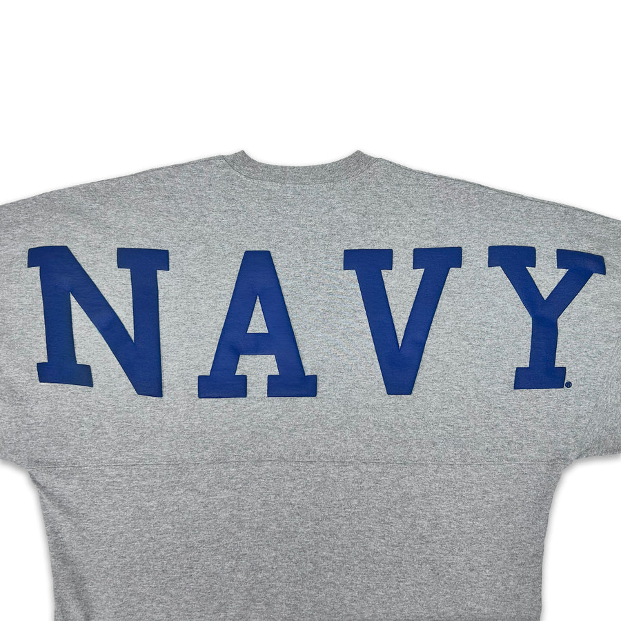 Navy Anchor Original Crew Neck Spirit Jersey (Heather Grey)