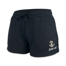 Load image into Gallery viewer, Navy Lady Vet Ladies Fleece Shorts (4 colors available)