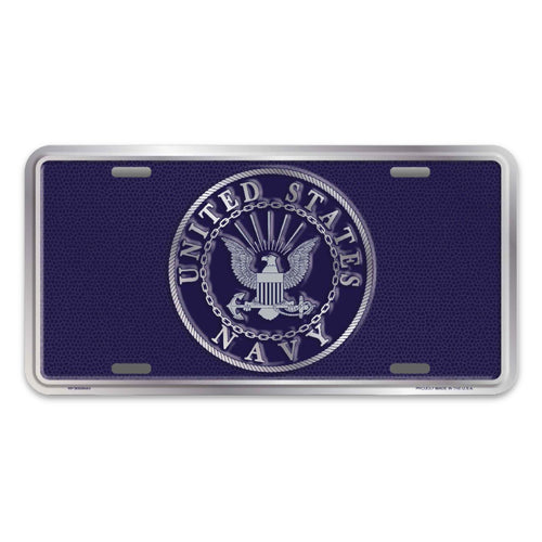 United States Navy Mosaic License Plate (Navy)