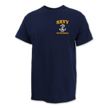 Load image into Gallery viewer, Navy Anchor Pickleball T-Shirt