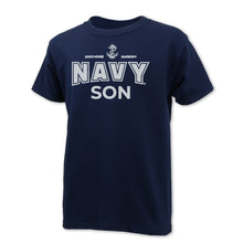 Load image into Gallery viewer, Navy Son Youth T-Shirt (Navy)