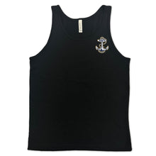 Load image into Gallery viewer, Navy Anchor Unisex Tank