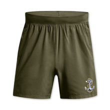 Load image into Gallery viewer, Navy Anchor Men&#39;s Under Armour Tactical Academy 5&quot; Shorts