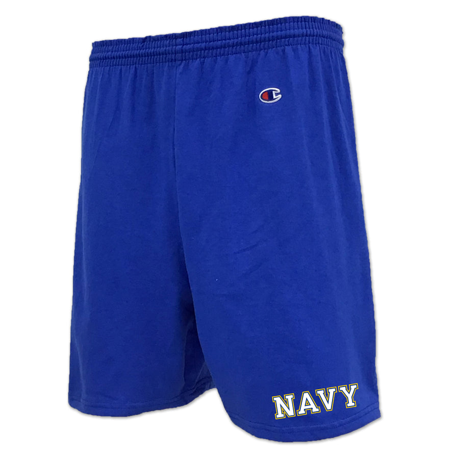 Navy Champion Block Men's Cotton Short