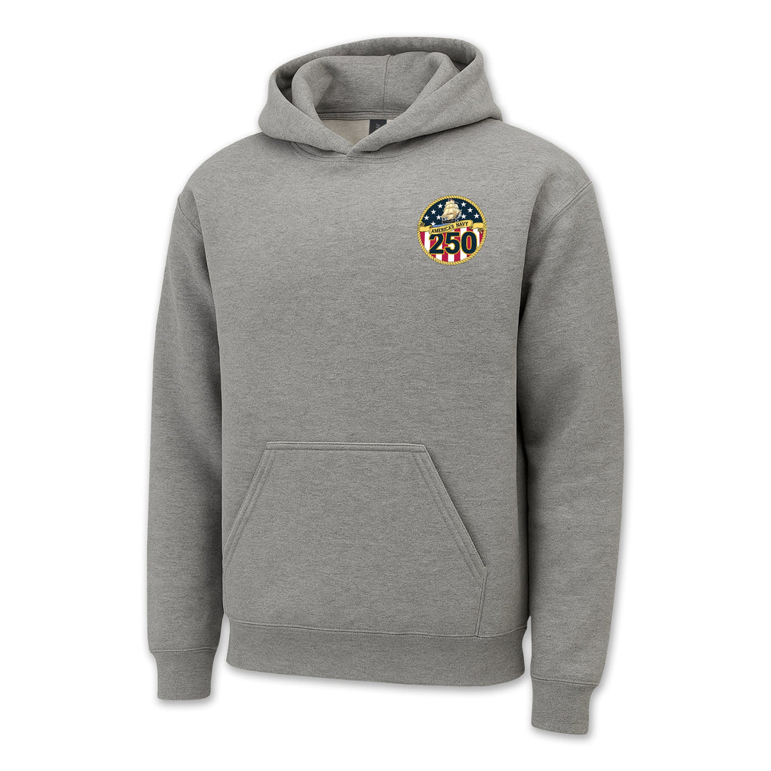 Navy 250th Anniversary Hood