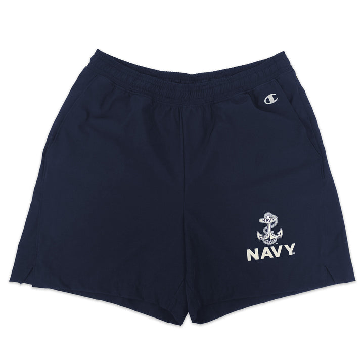 Navy Anchor Champion Men's Woven 5" Short (Navy)