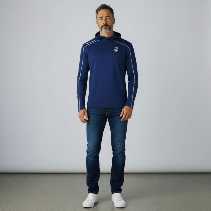 Navy Anchor Columbia Shotgun Hoodie (Navy)*