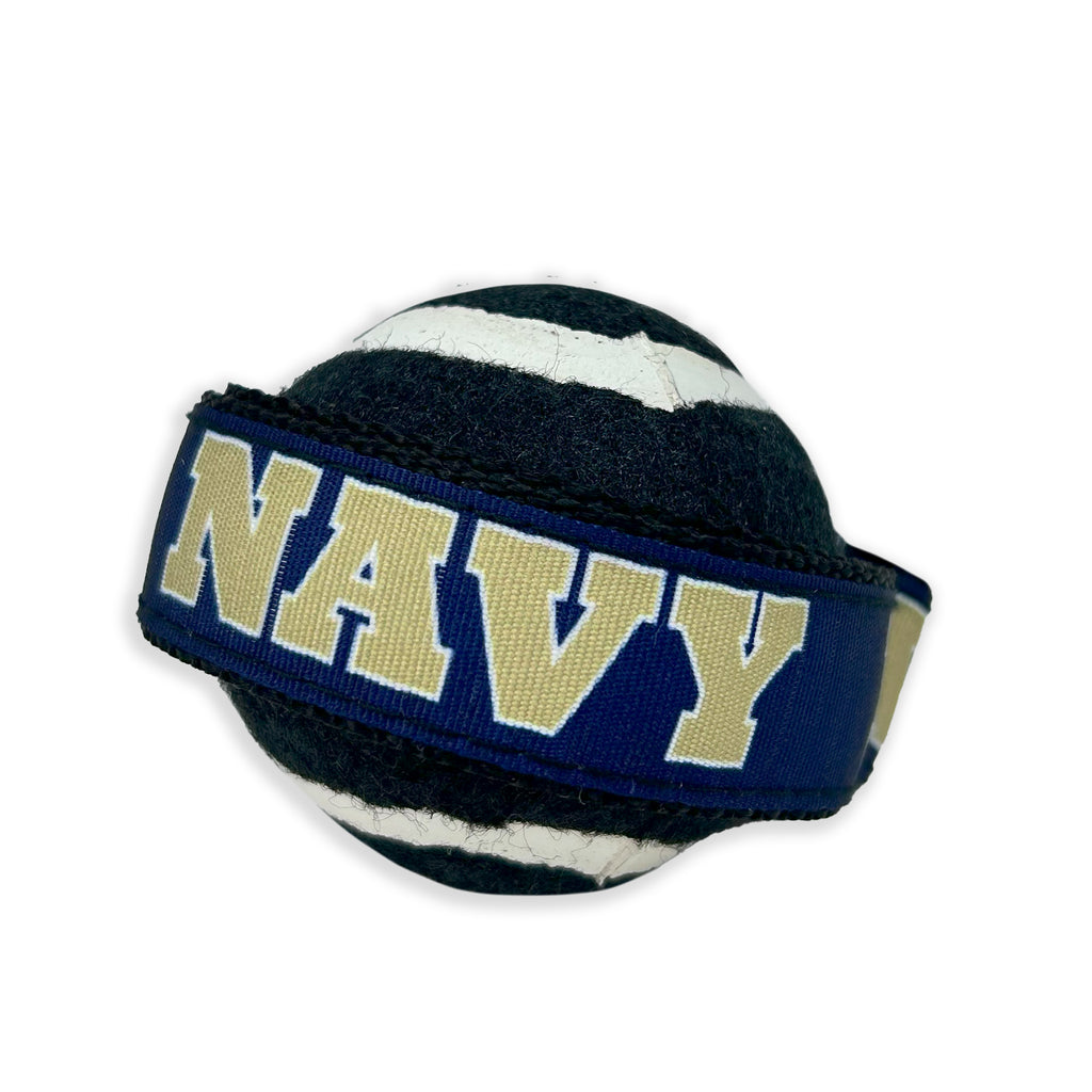 Navy Tennis Ball Toy
