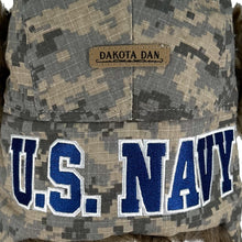 Load image into Gallery viewer, Navy Camo Dakota Knit