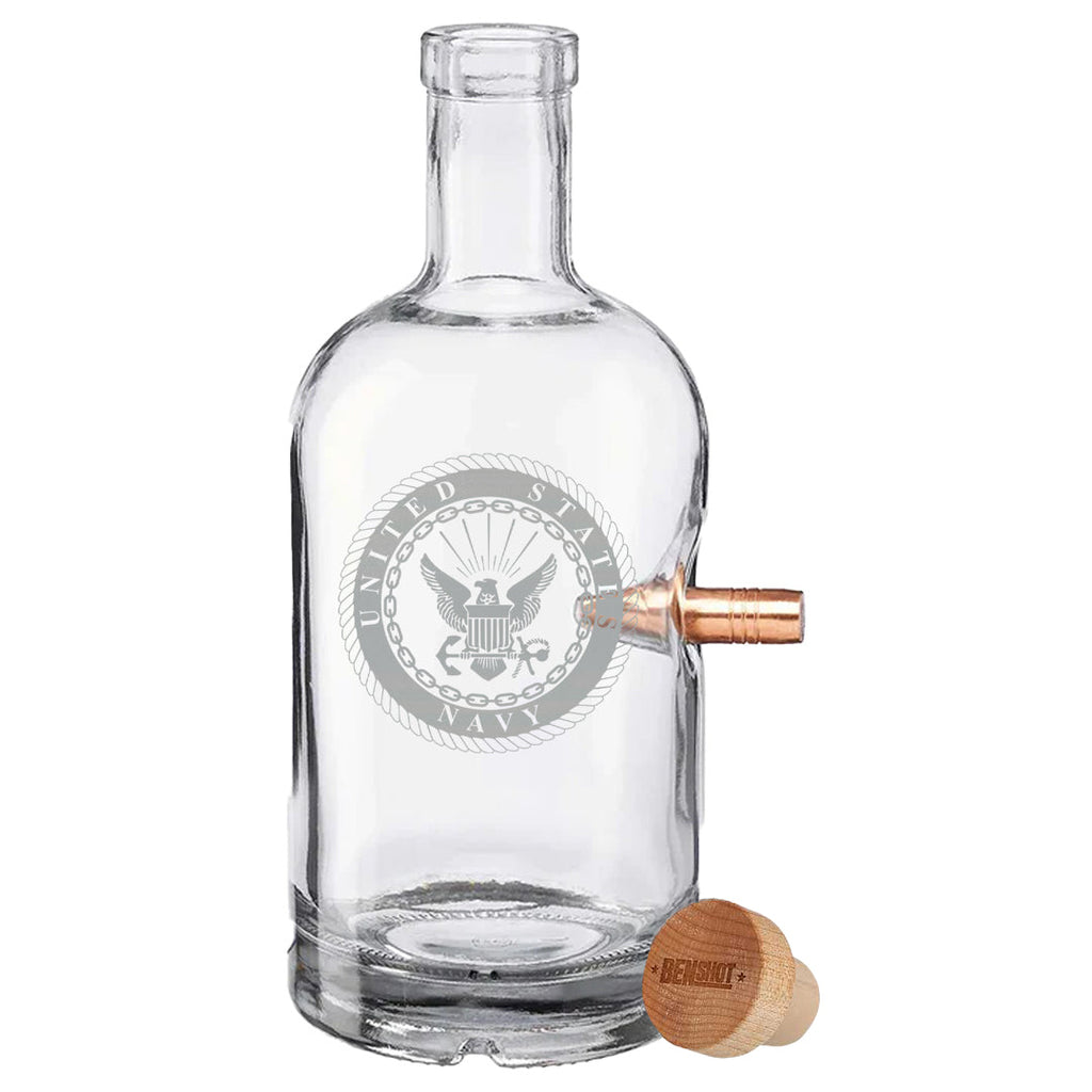 Navy Seal 50BMG Bullet 750ML Decanter