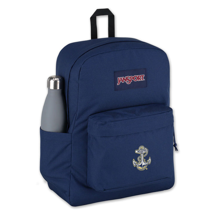 Navy JanSport Superbreak Plus Backpack (Navy)