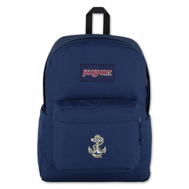 Navy JanSport Superbreak Plus Backpack (Navy)